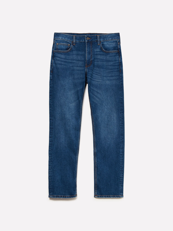 Bluejeans im Regular Fit Style 75 - regular jeans für herren - Dunkelblau | Sisley image number 5